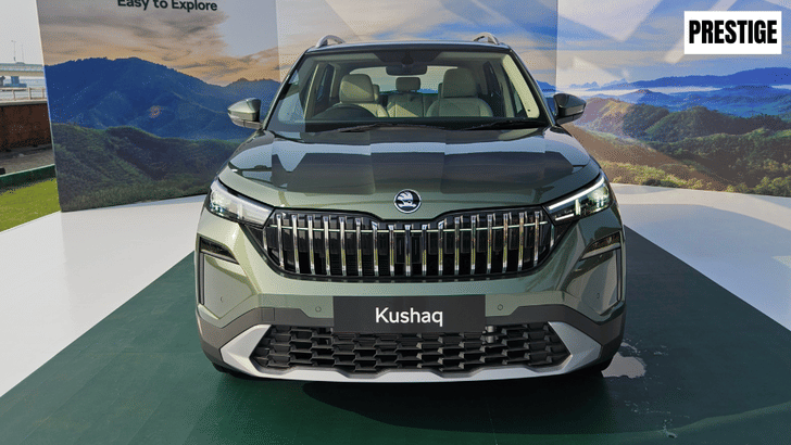skoda kushaq prestige front skoda kushaq prestige front
