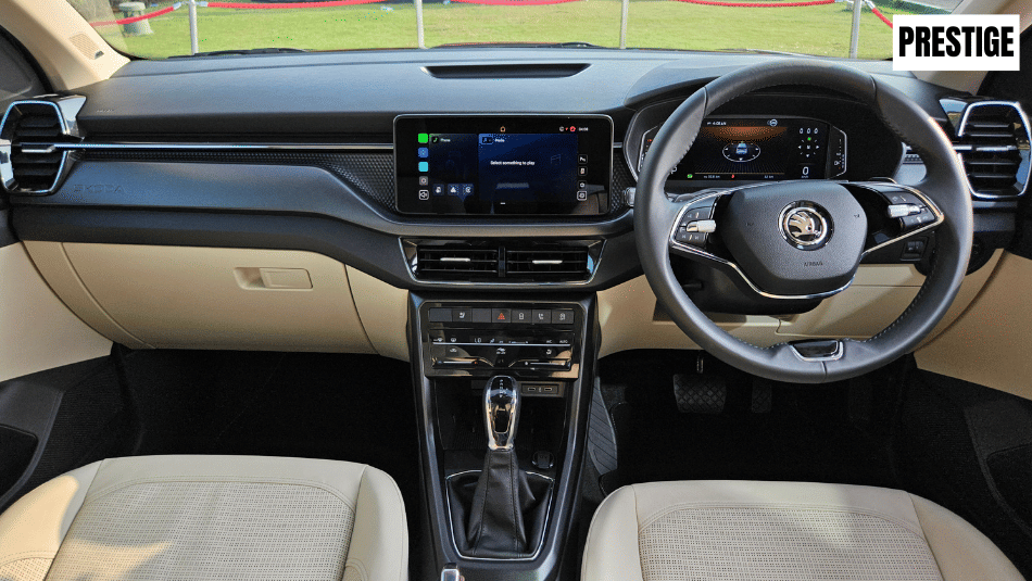 skoda kushaq prestige interior