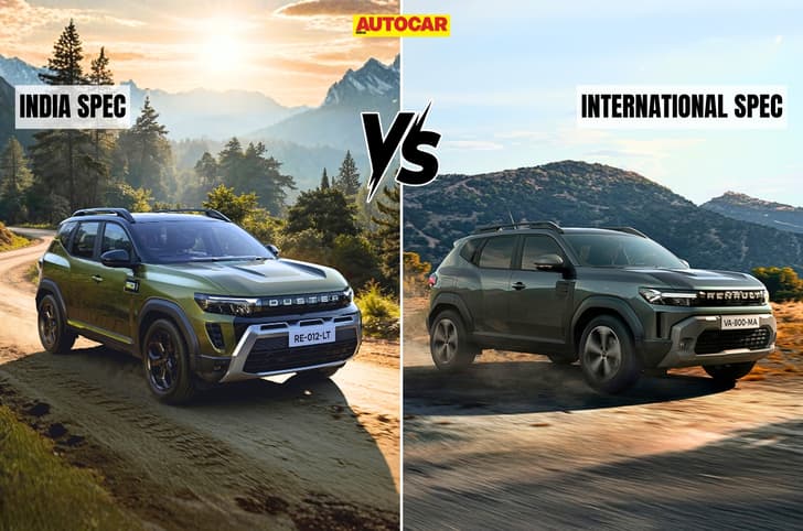 Renault Duster India vs International-spec