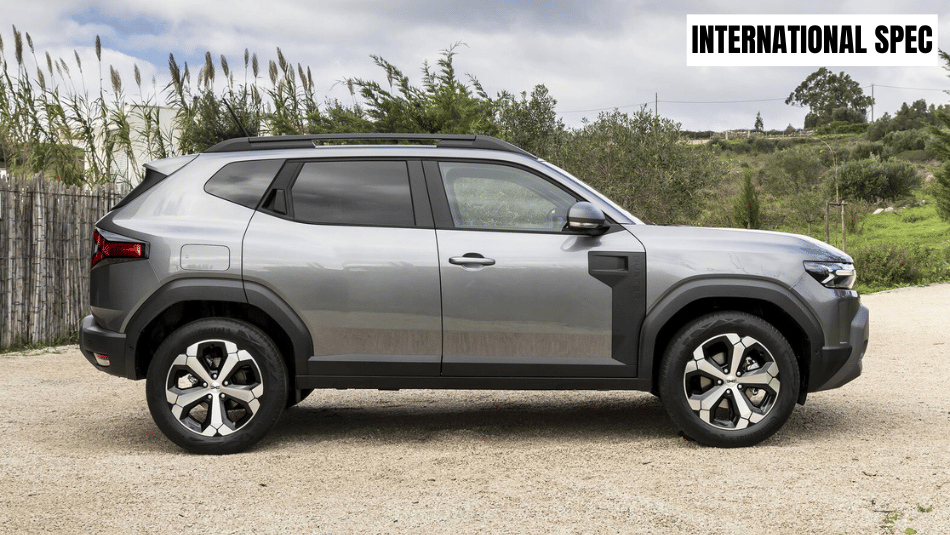Global-spec 2026 Renault Duster side profile