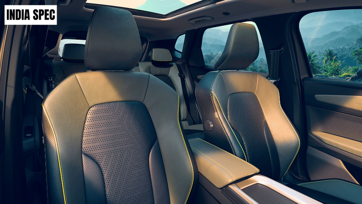 India-spec 2026 Renault Duster cabin