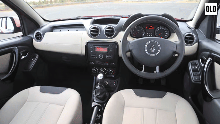 2012 Renault Duster interior