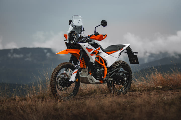 Static of KTM 390 Adventure R