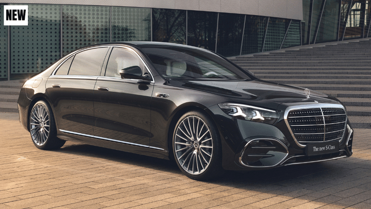 2026 mercedes benz s class facelift front three quarter