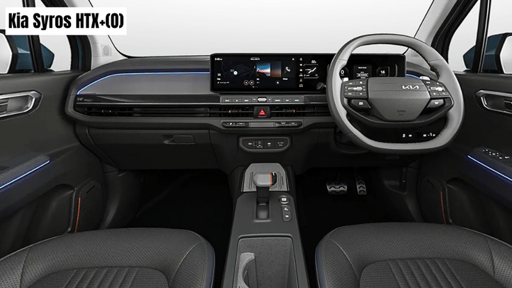 Kia Syros top trim interior 