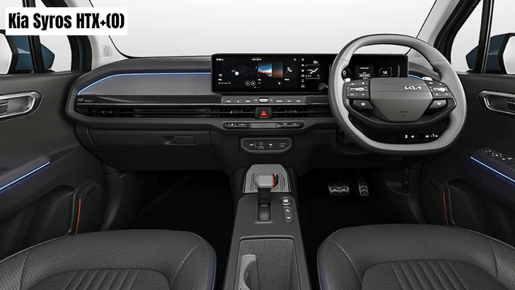 Kia Syros top trim interior Kia Syros top trim interior