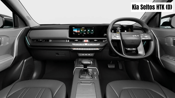 Kia Seltos mid trim interior 