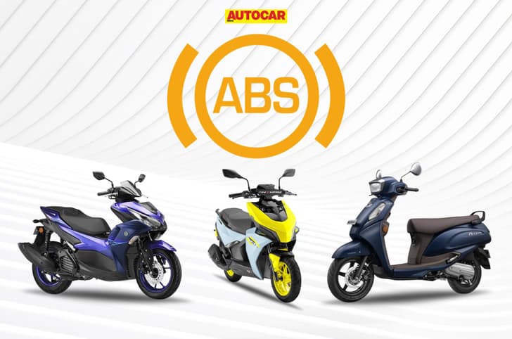Most affordable scooters with ABS in India