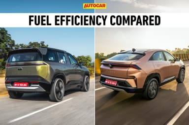 Tata Sierra vs Curvv diesel AT real-world mileage compared