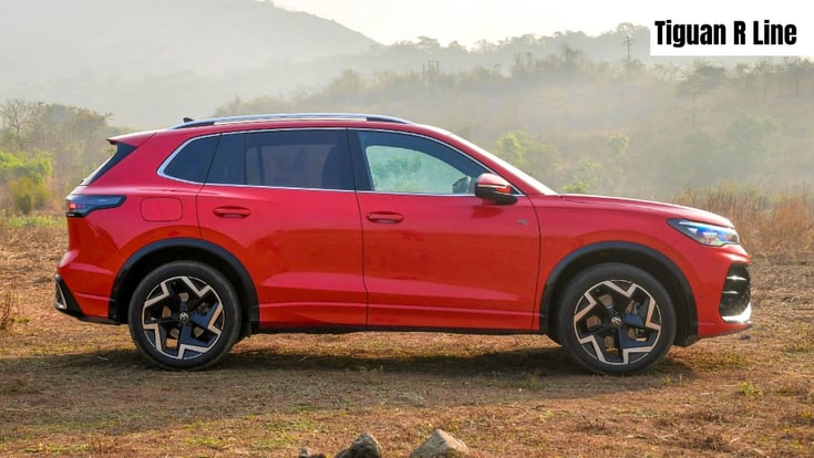 Volkswagen Tiguan R-Line side