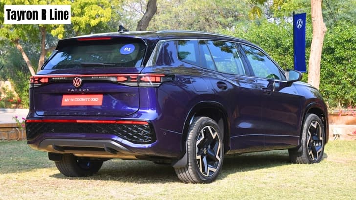 Volkswagen Tayron R-Line rear three quarter