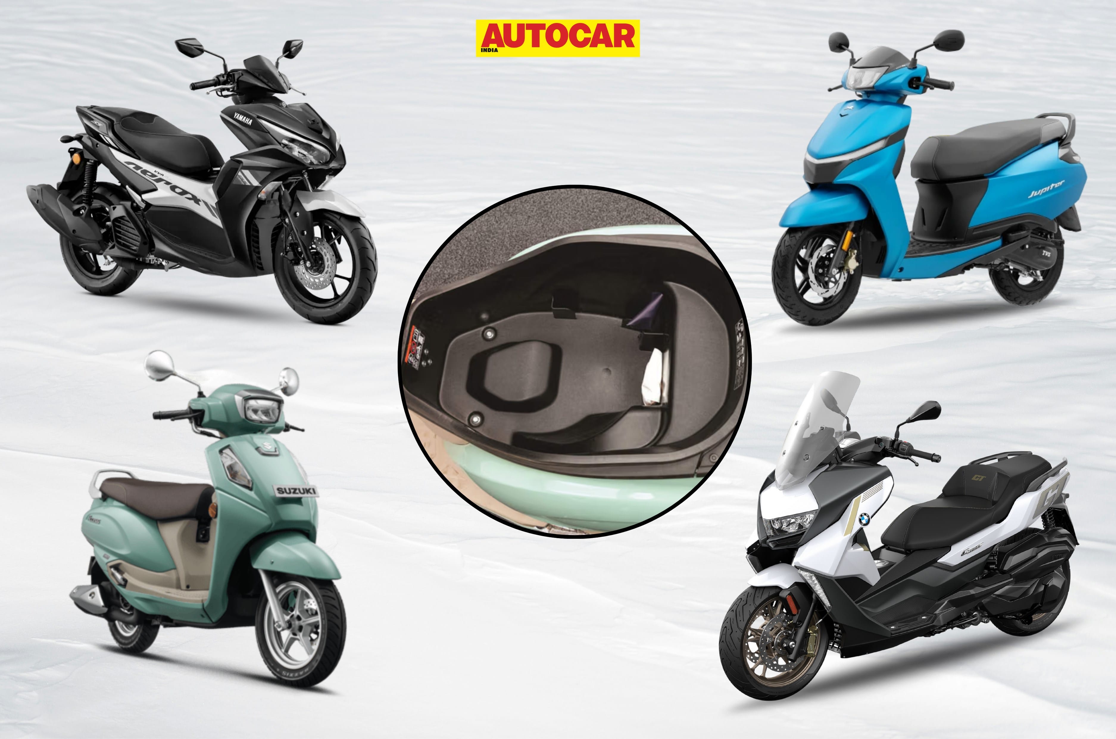 5 petrol scooters with the largest boots in India