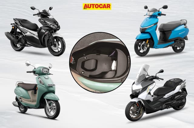 5 petrol scooters with the largest boots in India