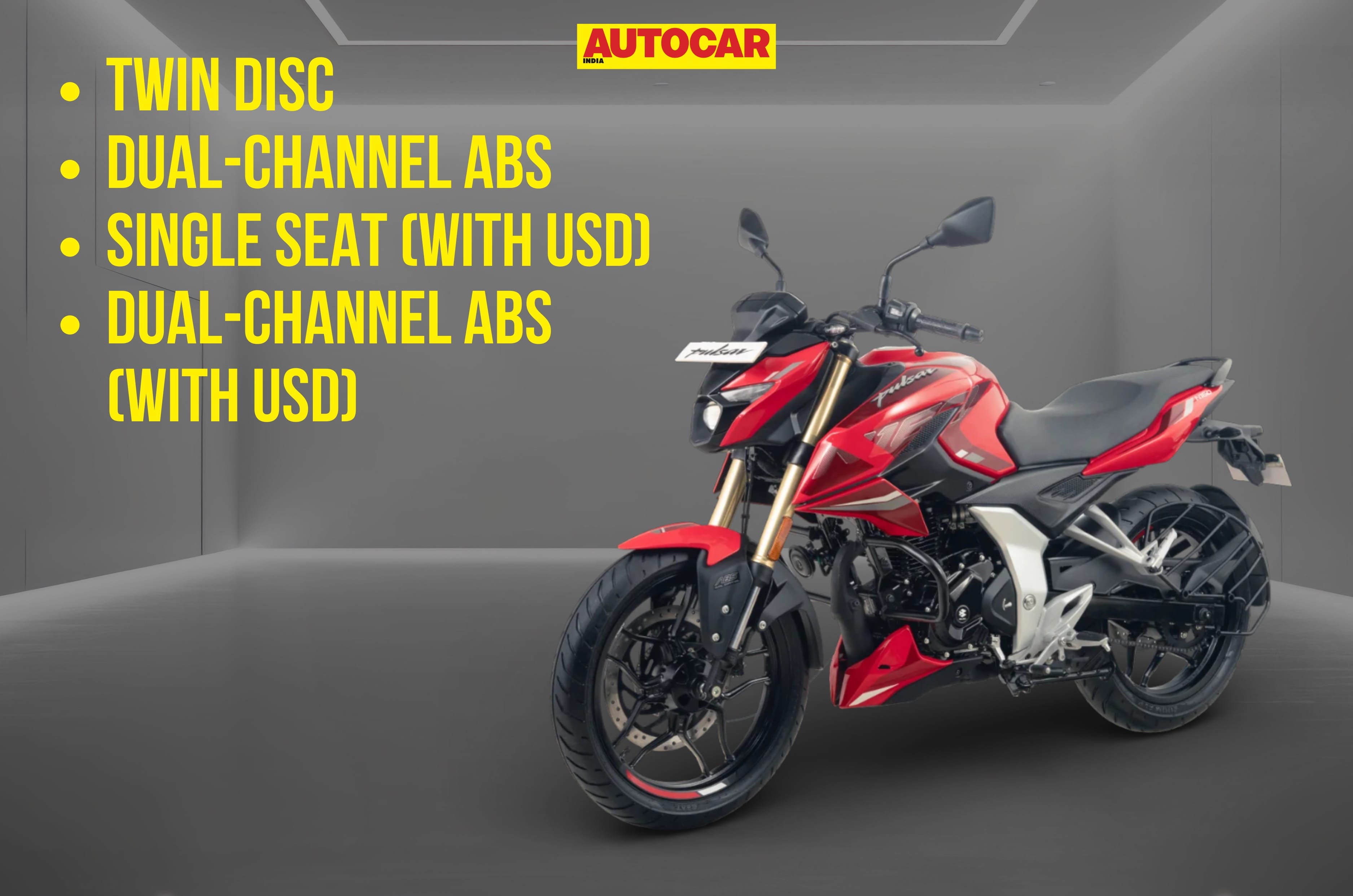Bajaj Pulsar N160 price and variants explained