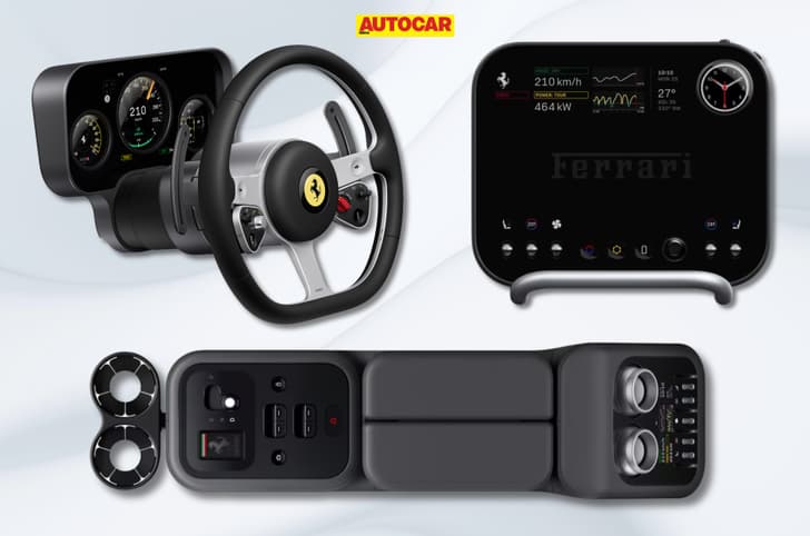 Ferrari Luce interior hidden details Ferrari Luce interior hidden details