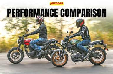 Yamaha XSR 155 vs Royal Enfield Hunter 350 performance tested and compared
