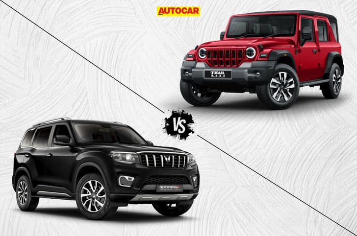 Mahindra Thar Roxx vs Scorpio N top trims Mahindra Thar Roxx vs Scorpio N top trims