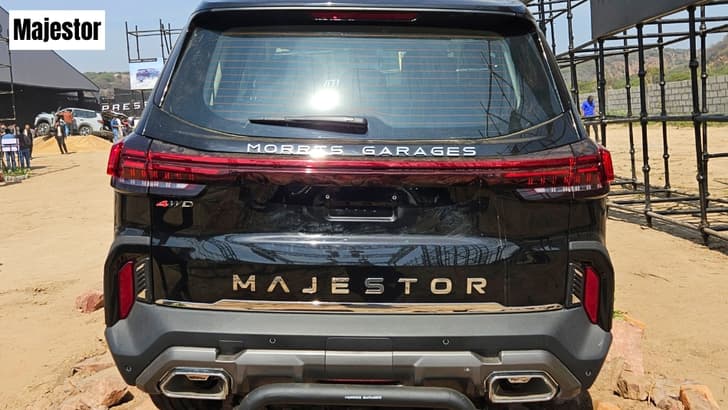 MG Majestor rear static MG Majestor rear static