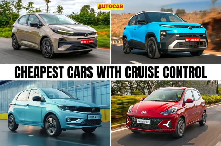 5 most affordable cars with cruise control