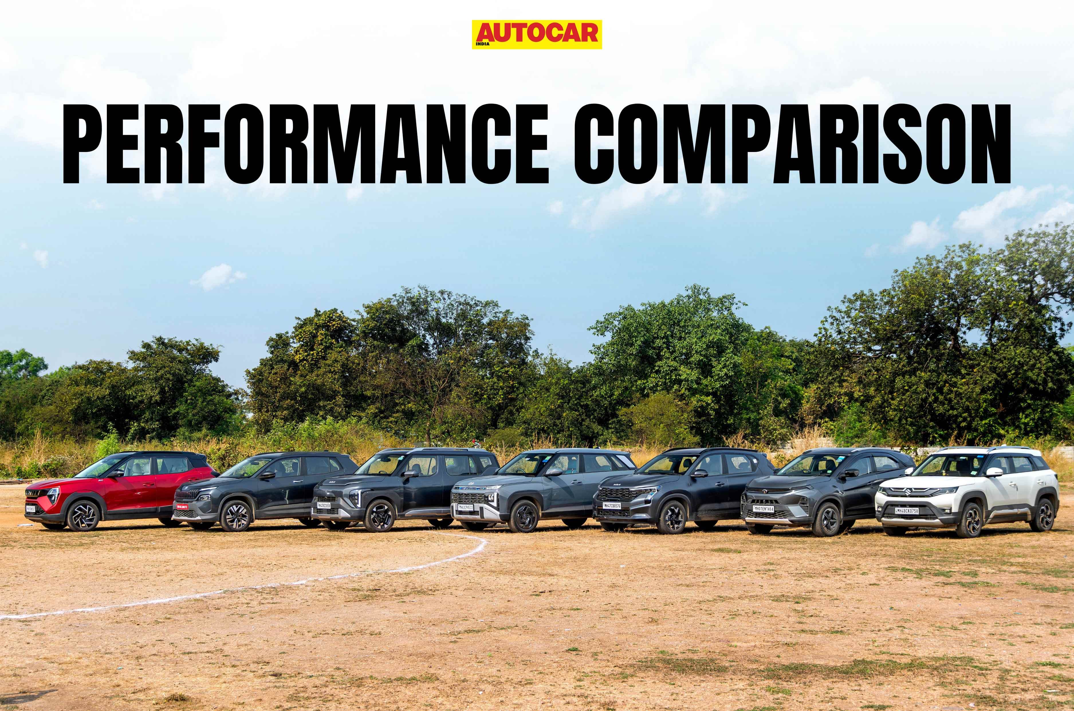 7 compact SUVs tested and ranked by 0-100kph times