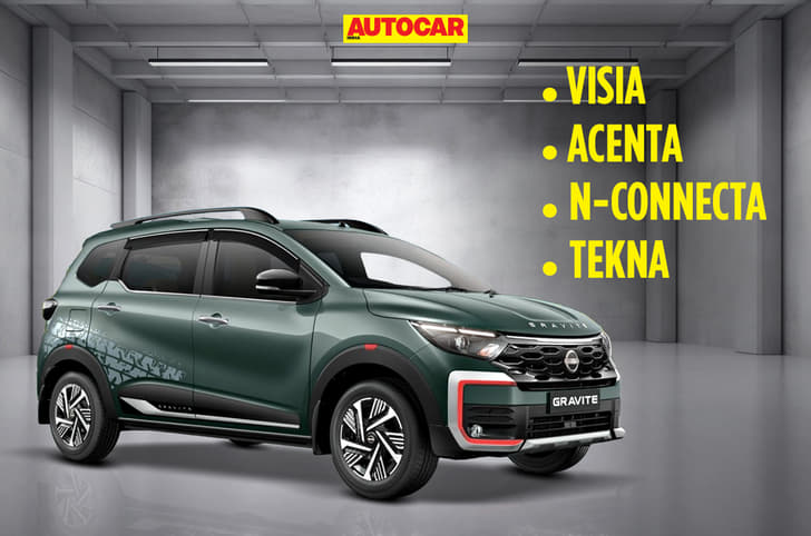 Nissan Gravite variants explained