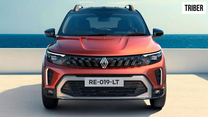 renault triber front renault triber front