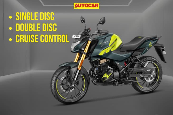 Hero Xtreme 160R 4V front left side static in studio