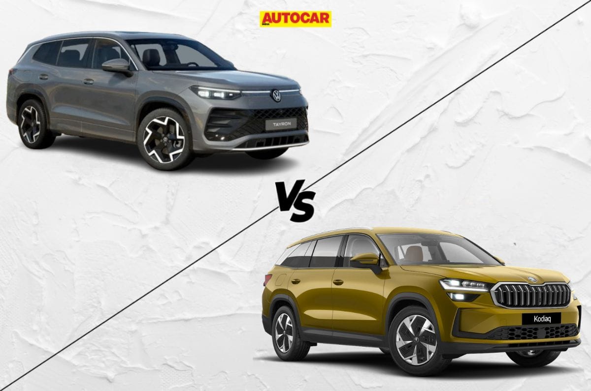 Volkswagen Tayron vs Skoda Kodiaq: Price, specifications, features compared