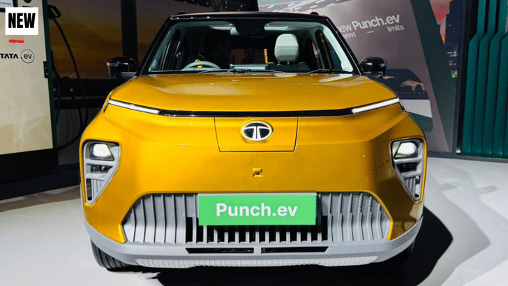 New Tata Punch EV front static New Tata Punch EV front static
