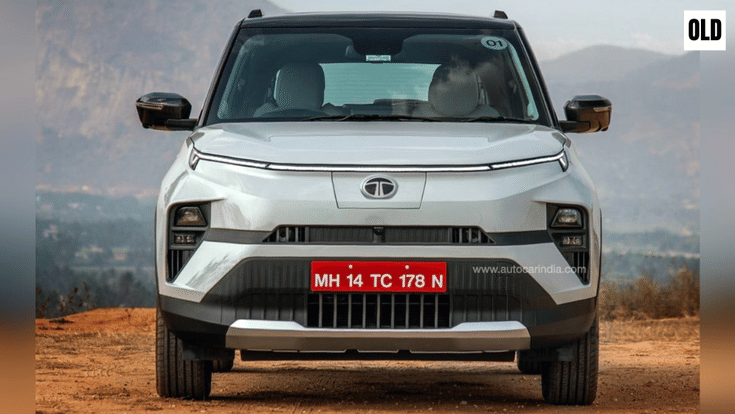 Old Tata Punch EV front static