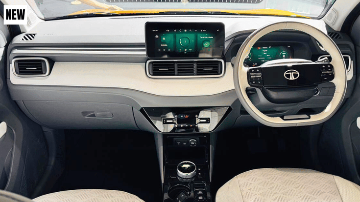 New Tata Punch EV interior