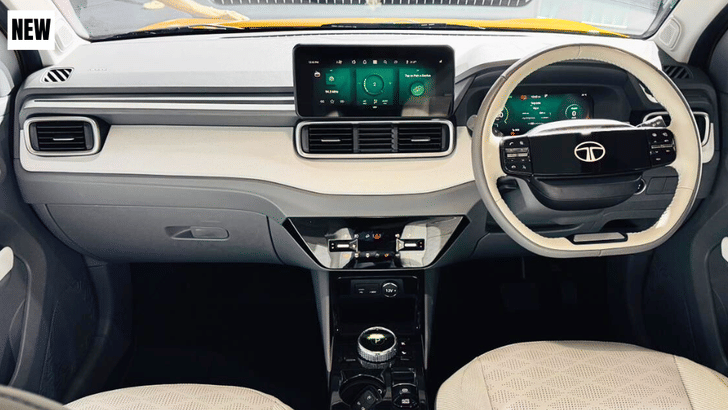 New Tata Punch EV interior New Tata Punch EV interior