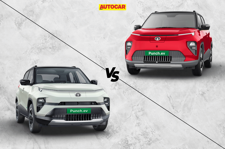 Tata Punch EV new vs Old: Differences explained Tata Punch EV new vs Old: Differences explained