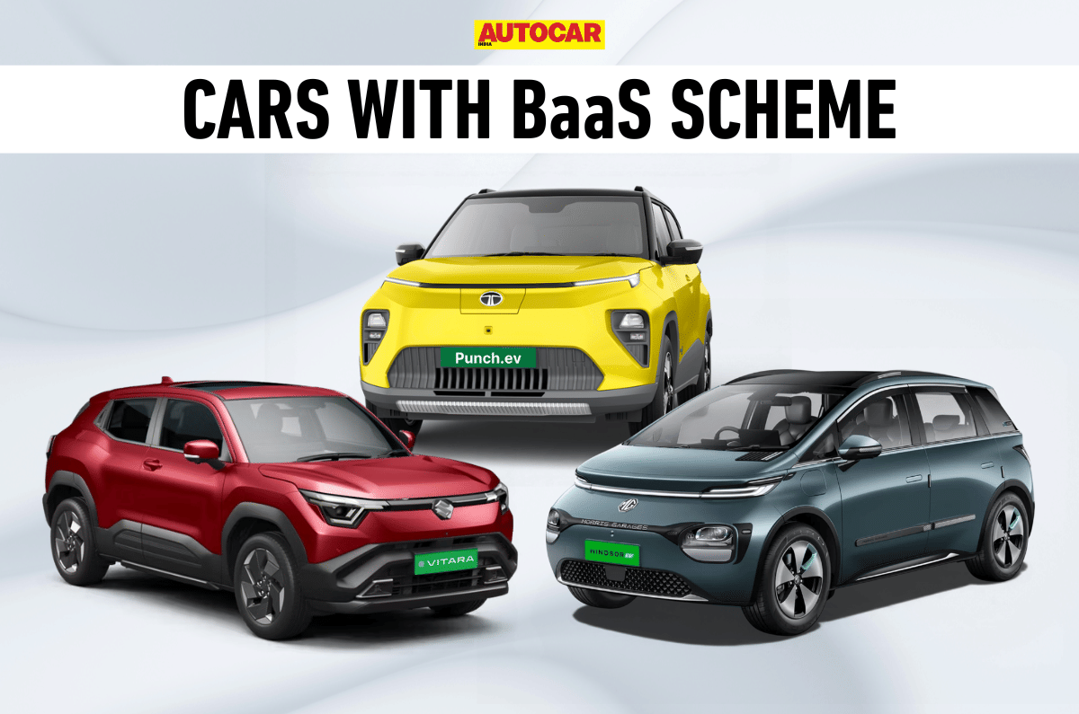 All EVs available with BaaS battery rental scheme listed Currently, three mass-market EV manufacturers – MG, Maruti and Tata – are offering battery subscription plans in India. 49s ago Dipan Sur