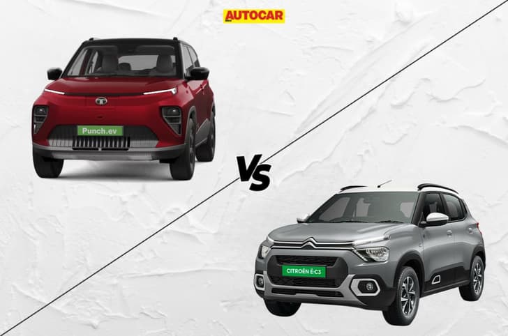 Tata Punch EV vs Citroen eC3 prices, specifications compared Tata Punch EV vs Citroen eC3 prices, specifications compared