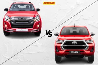 Isuzu V-Cross vs Toyota Hilux: Price, specs, features compared