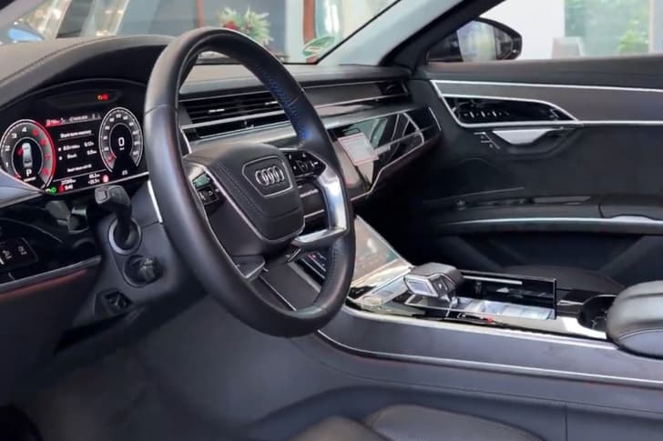 audi a8 l security interior