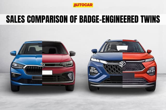Badge-engineered twins: Which cars sold more in 2025?