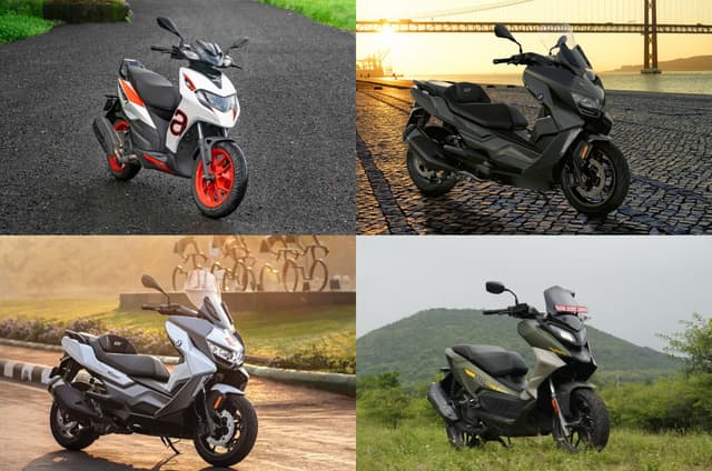 Top 5 most powerful petrol scooters in India