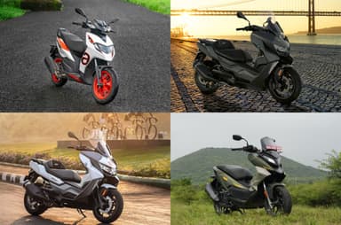 Top 5 most powerful petrol scooters in India