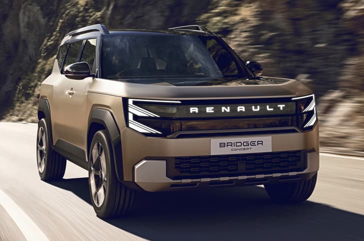 Renault Bridger front quarter 