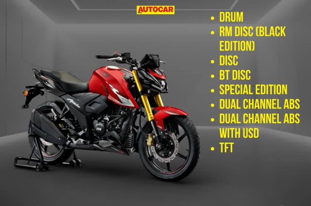 TVS Apache RTR 160 4V Price and variants explained
