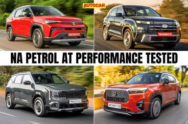 Naturally aspirated petrol automatic midsize SUVs ranked by 0-100kph times