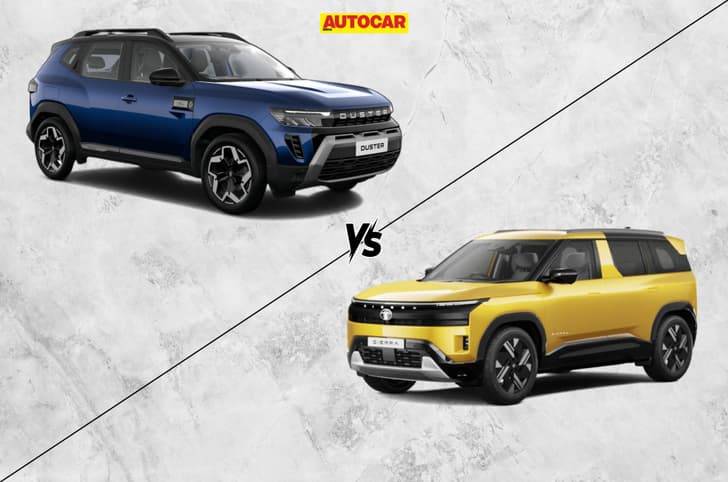 Renault Duster vs Tata Sierra: Which SUV’s top variant has more features? Renault Duster vs Tata Sierra: Which SUV’s top variant has more features?