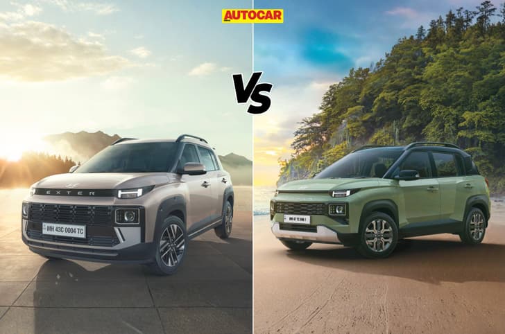 Hyundai Exter new vs old