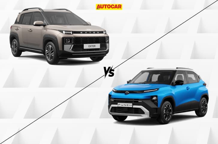 Hyundai Exter vs Tata Punch: Top trim features and prices compared Hyundai Exter vs Tata Punch: Top trim features and prices compared