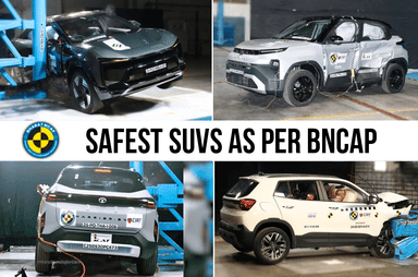 Top 10 SUVs in India with BNCAP 5 star safety rating