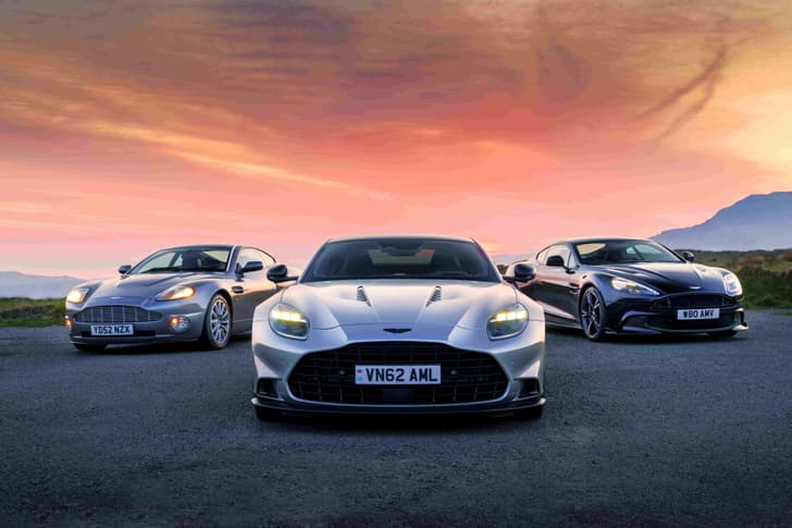 Aston Martin Vanquish turns 25 Aston Martin Vanquish turns 25