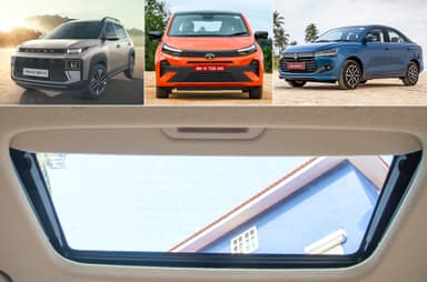 10 cheapest cars with a sunroof under Rs 10 lakh
