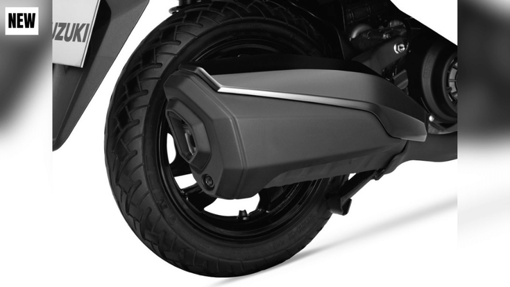 Suzuki Burgman new exhaust